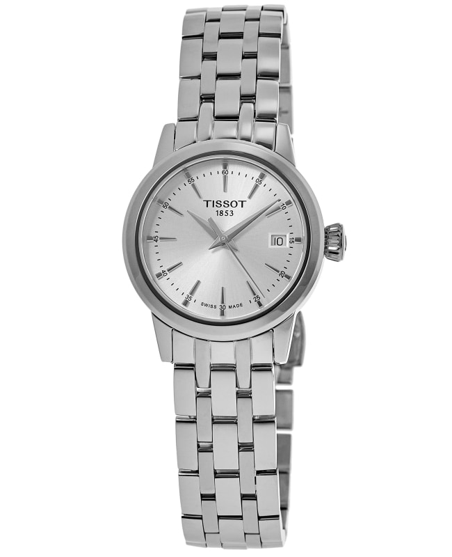 Tissot Classic Dream Lady Silver Dial Stainless Steel Women's Watch T129.210.11.031.00