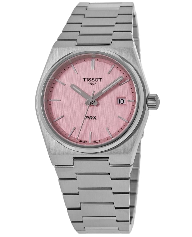 TISSOT PRX 35mm クォーツ Tissot PRX Quartz Watch 35mm with Red Dial - T137.210.11.421.00