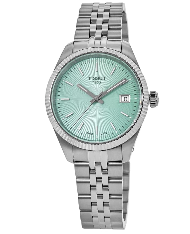 Tissot Ballade Quartz Green Dial Stainless Steel Women's Watch T156.210.11.091.00