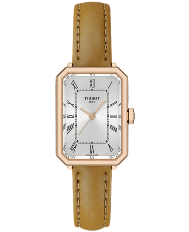 Tissot SRV 30mm Silver Dial Leather Strap Women's Watch T160.110.36.033.00