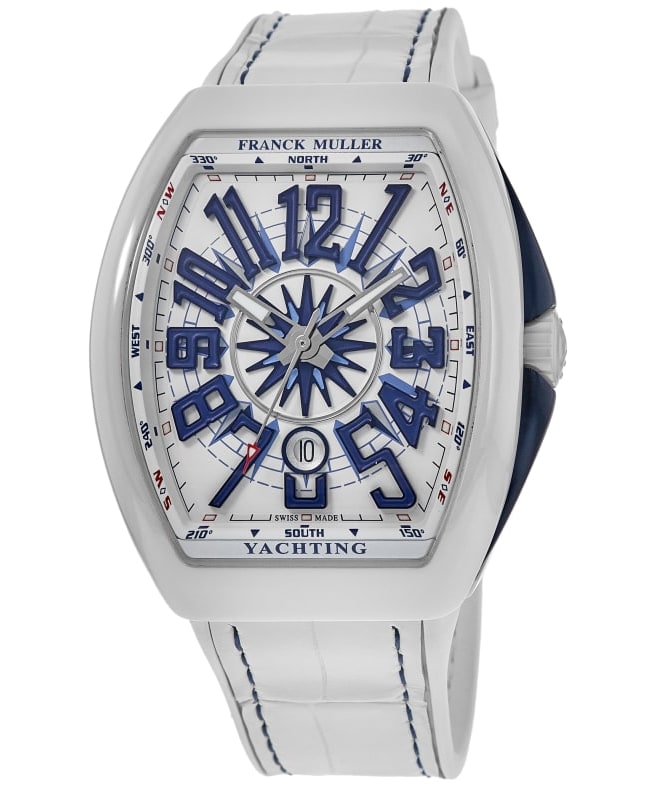 Franck Muller Vanguard Yachting Unisex Watch V 45 SC DT YACH WH