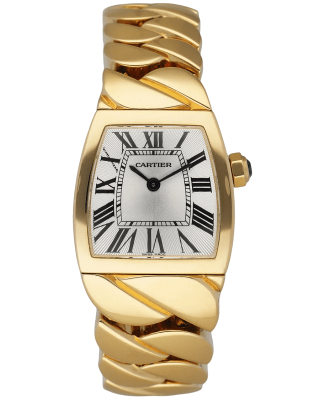 Cartier La Dona de Cartier Silver Dial 18k Yellow Gold Womens Watch W640020H W640020H