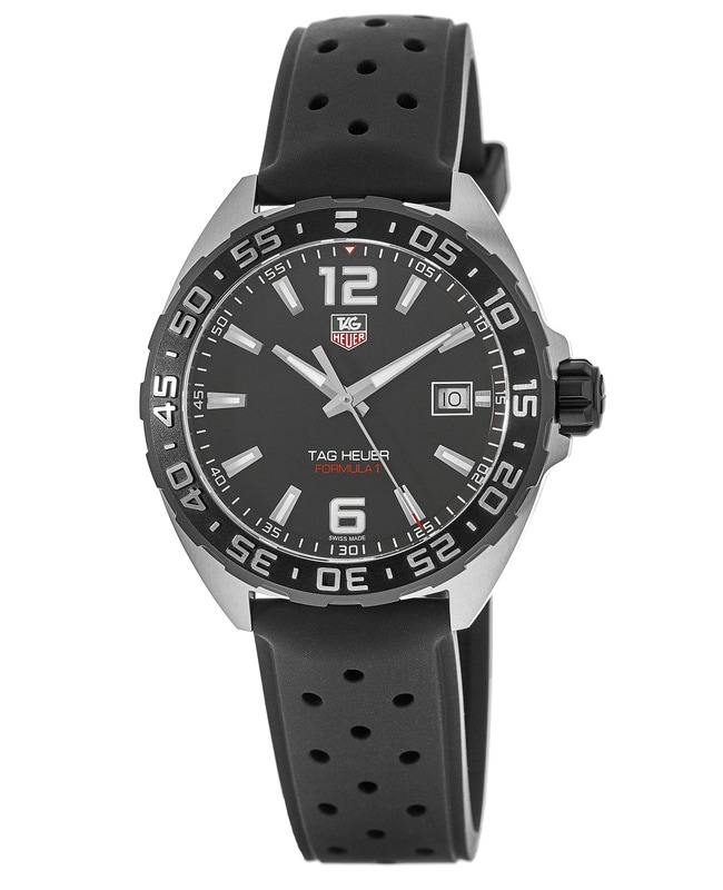 Tag Heuer Formula 1 Quartz Black Dial Rubber Strap Men's Tag Heuer Formula 1 Quartz Black Dial Rubber Strap Men's