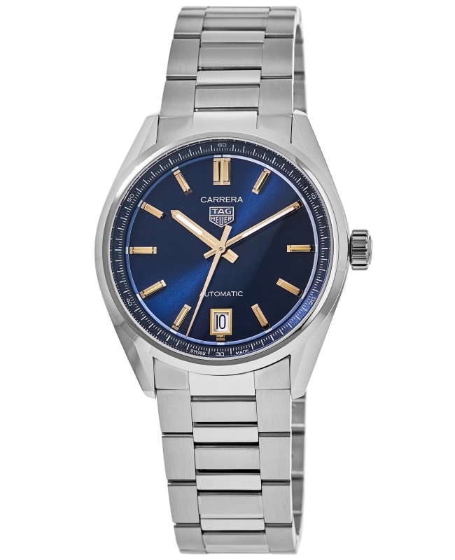 Tag Heuer Carrera Date Automatic Blue Dial Stainless Steel Women's Watch WBN2311.BA0001
