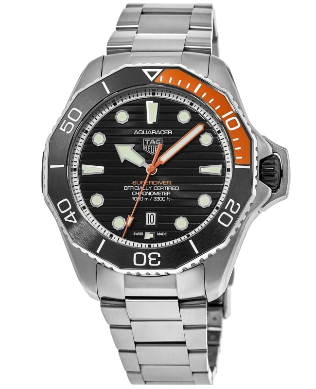 TAG HEUER／Diver’s Pair Watch A professional look for the TAG Heuer Orange Diver