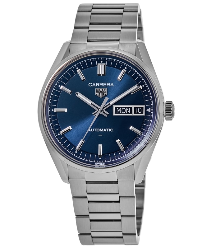 Tag Heuer Carrera Day-Date Automatic Blue Dial Stainless Steel Men's Watch WDA2112.BA0043