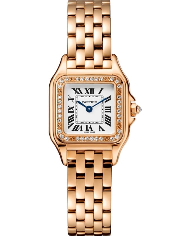 Cartier Panthere de Cartier Small Silver Dial Diamond Rose Cartier Panthere de Cartier Small Silver Dial Diamond Rose