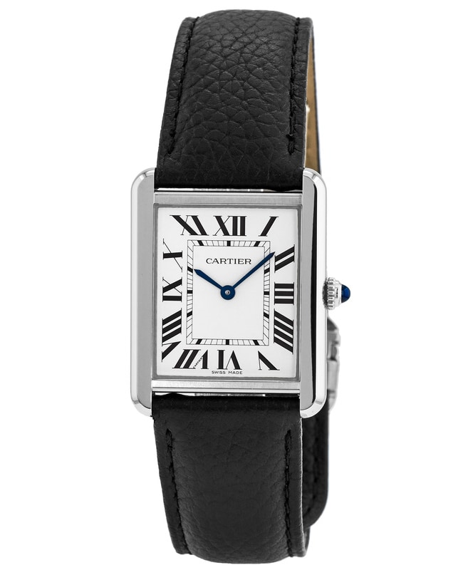 Cartier Tank Solo Large Size Leather 