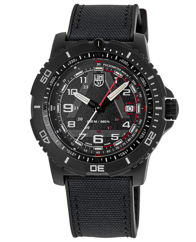 Luminox Ice-Sar Arctic 45mm Black Dial Rubber & Fabric Strap Men's Watch XL.1081 XL.1081