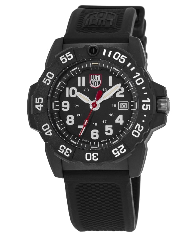 Luminox Navy Seal Black Dial Rubber Strap Men's Watch XS.3501.F