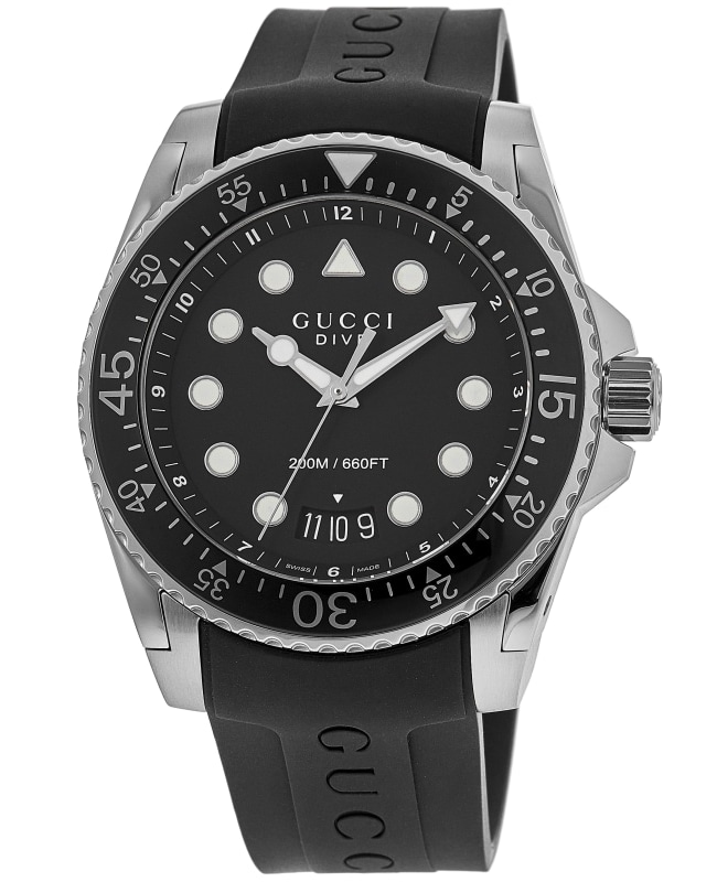 関税負担なし☆GUCCI グッチ ダイブ Men's 腕時計 YA136204B ya136204b_1719242252.jpg