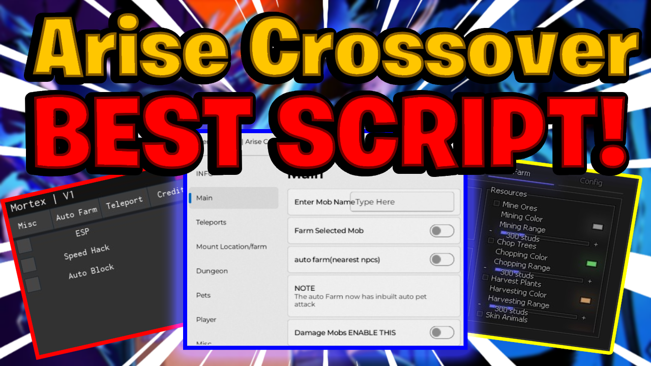 Arise Crossover Script Nice