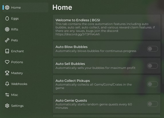 Bubble Gum Simulator INFINITY Script Ui 2025