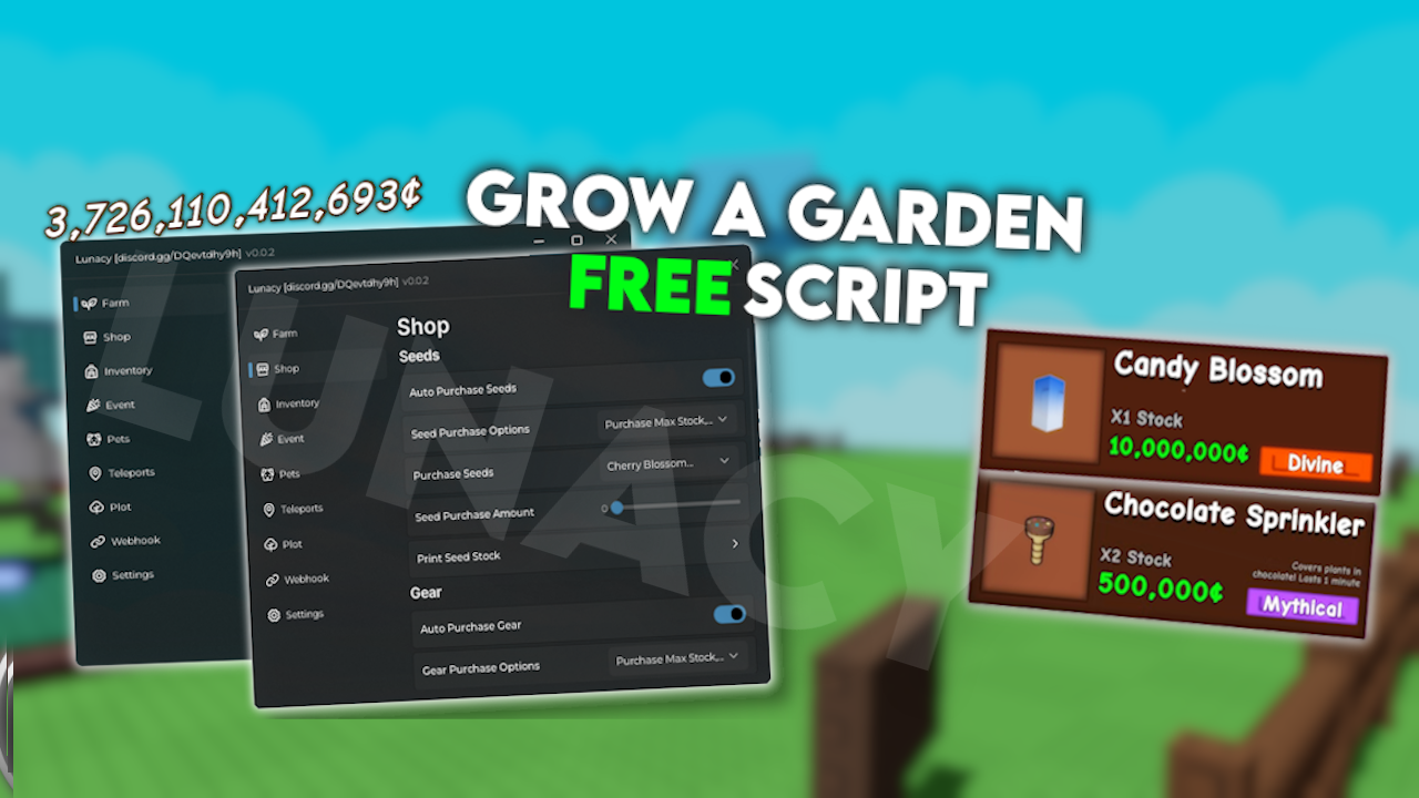 Grow A Garden