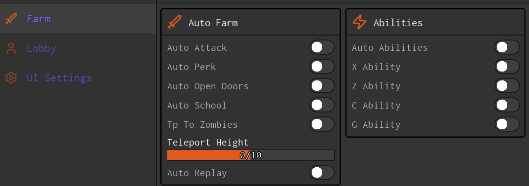 Hunty Zombie Script