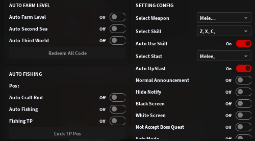 Update 10 King Legacy script autofarm