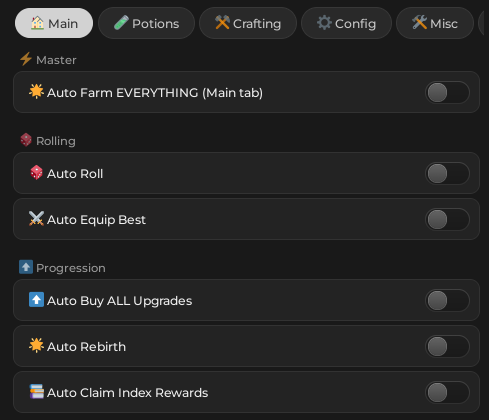 Roblox Slime RNG Script Auto Roll