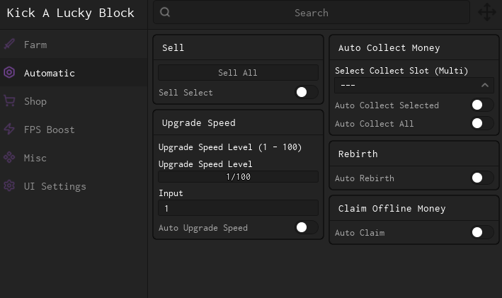 💥 Kick a Lucky Block Script 2026!