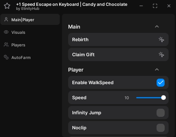 +1 Speed Keyboard Escape Best Farm Script