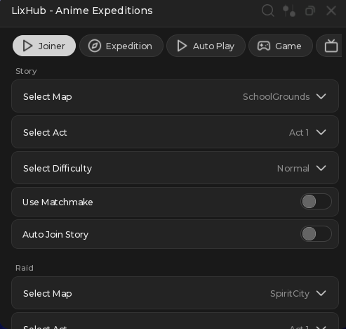 Anime Expeditions New Guis So OP