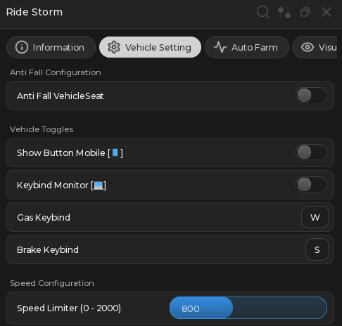 New Keyless Ride Storm Script Roblox