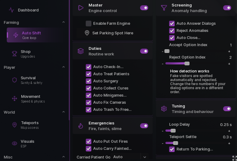 Animal Hospital Script NO KEY