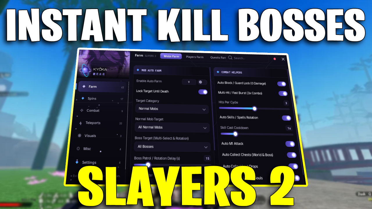 Slayers 2 Roblox UI Keyless Script