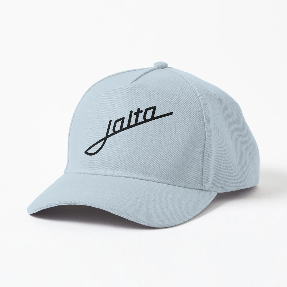 Jalta logo on a light blue baseball cap