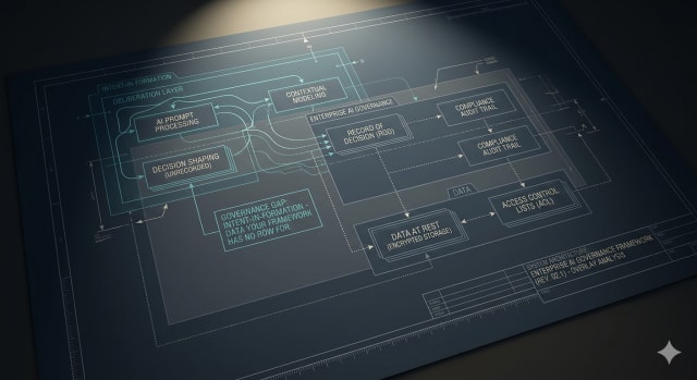 Intent-in-Formation: The Data Your Governance Framework Has No Row For