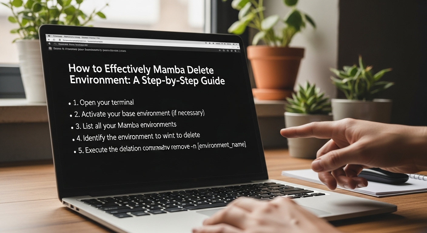 mamba-delete-environment-guide