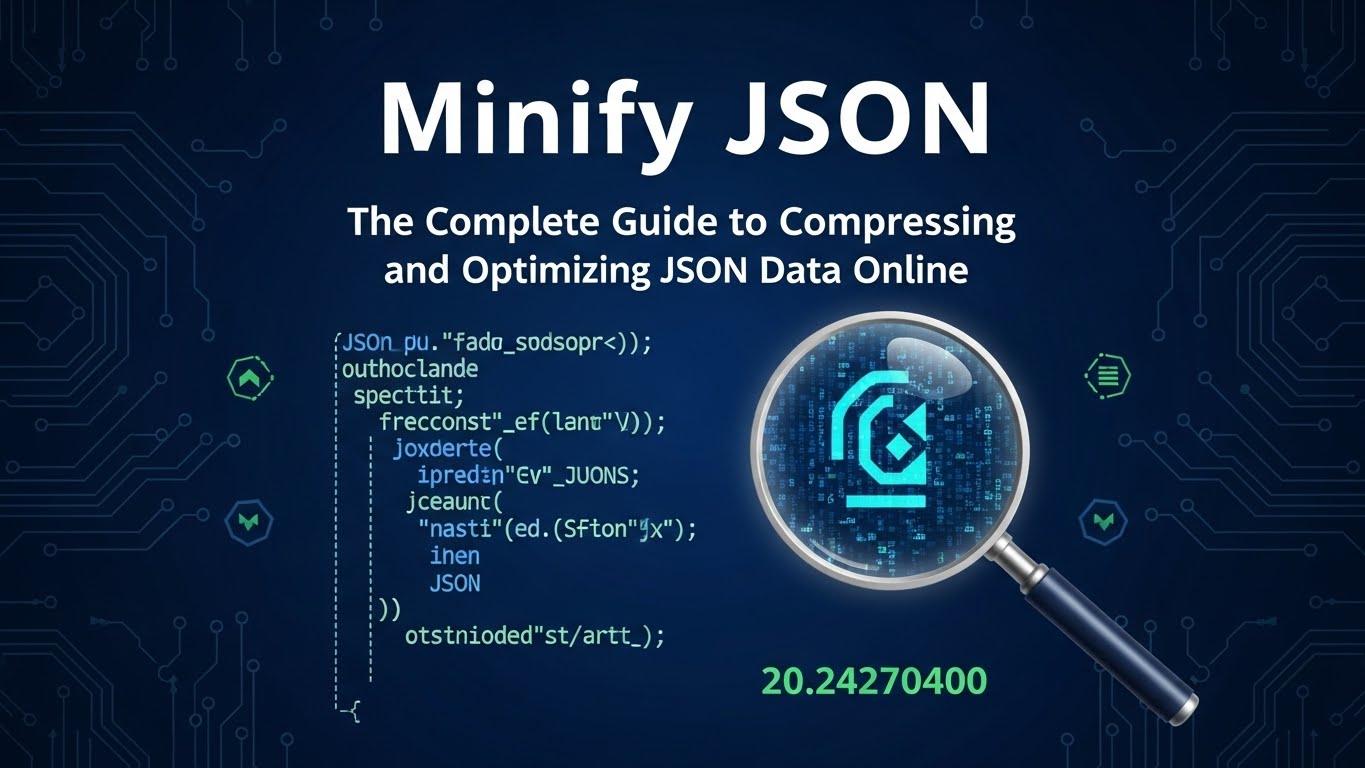 minify json
