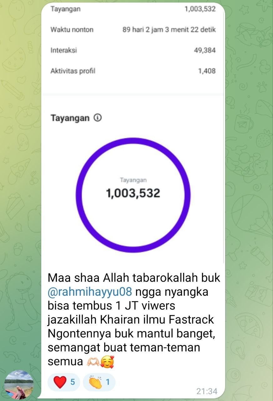Testimoni FastTrack Ngonten 3