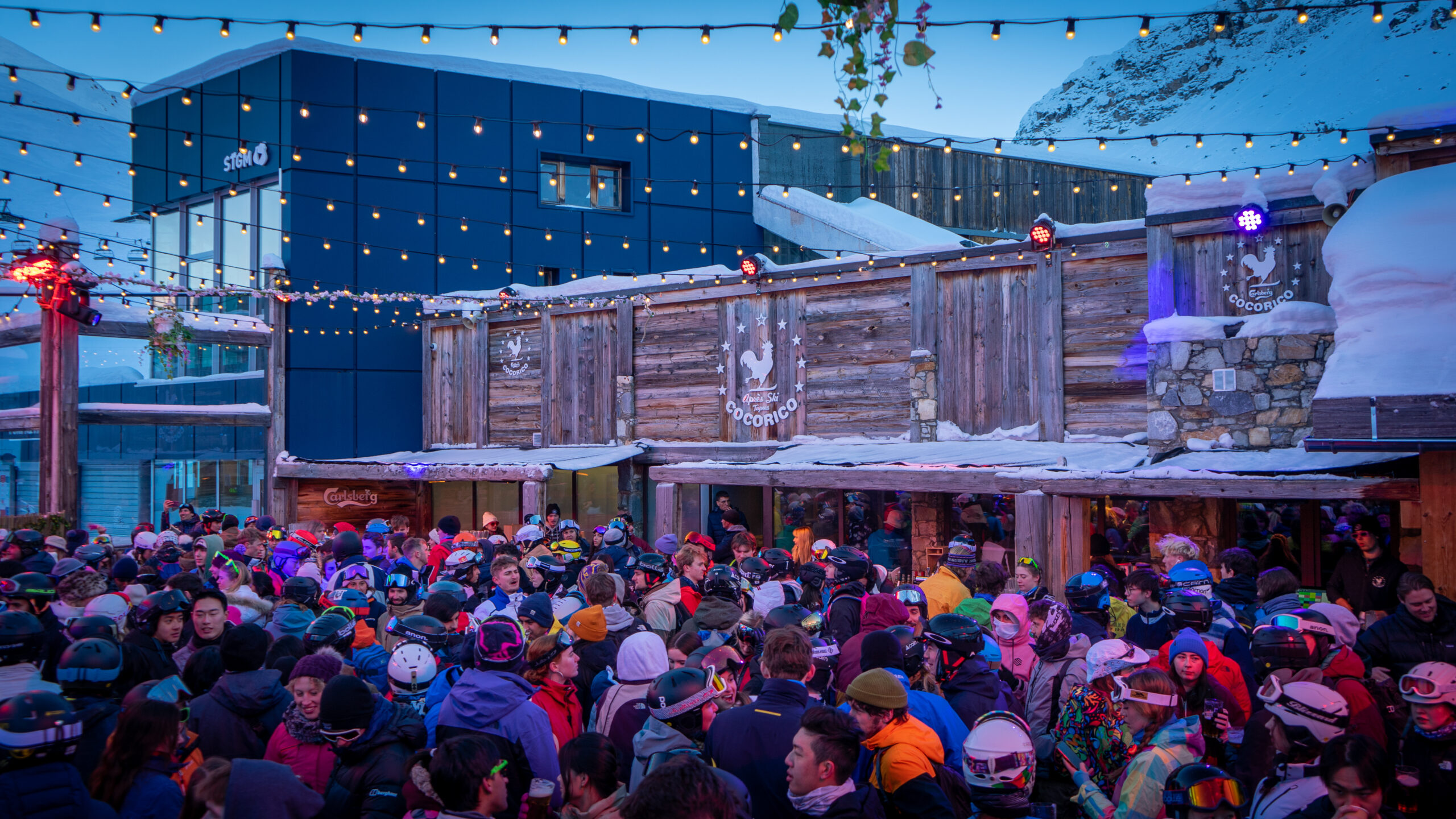 Coco Rico après ski in Tignes