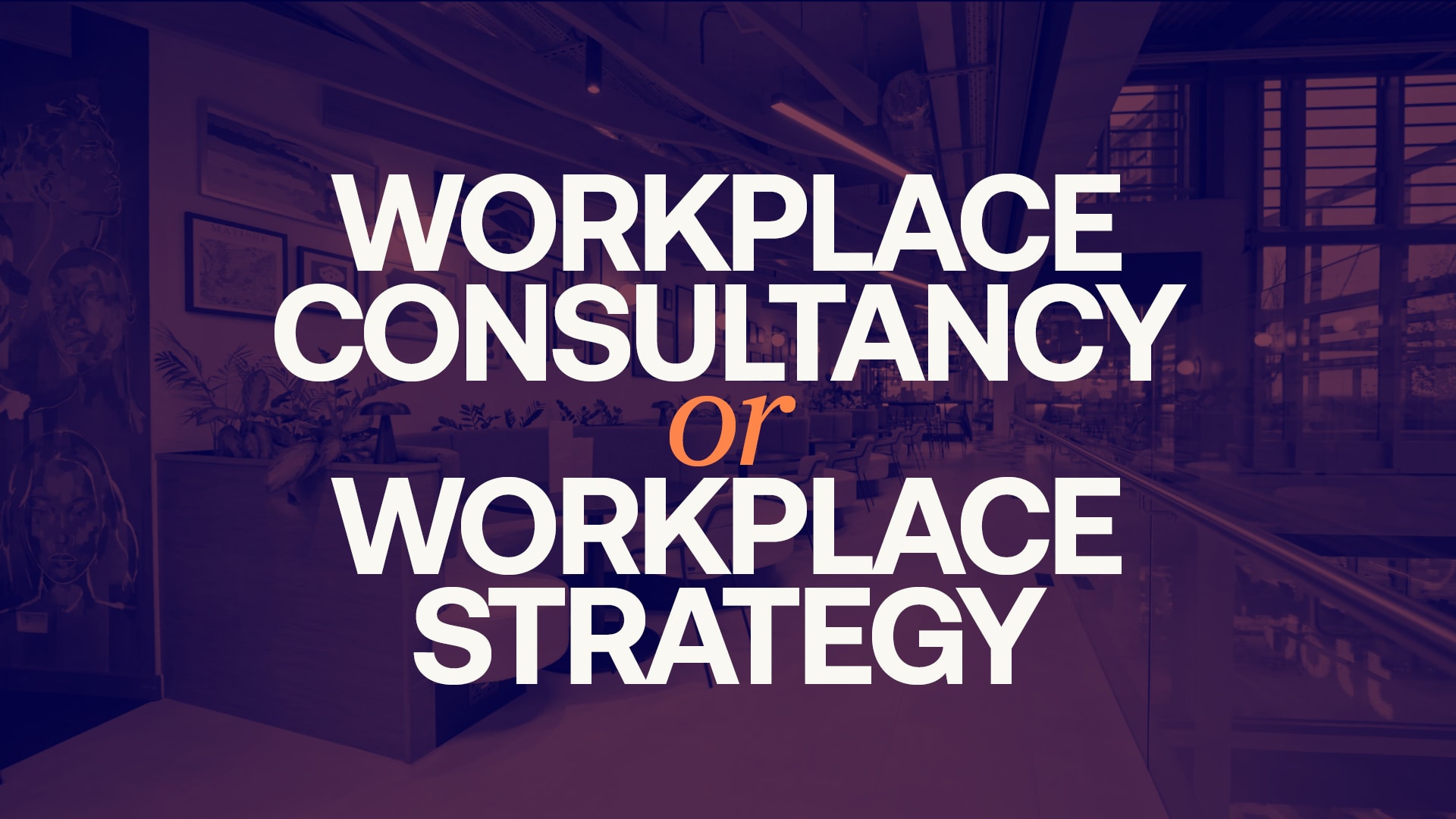 Workplace consultancy or workplace strategy: which suits you best?