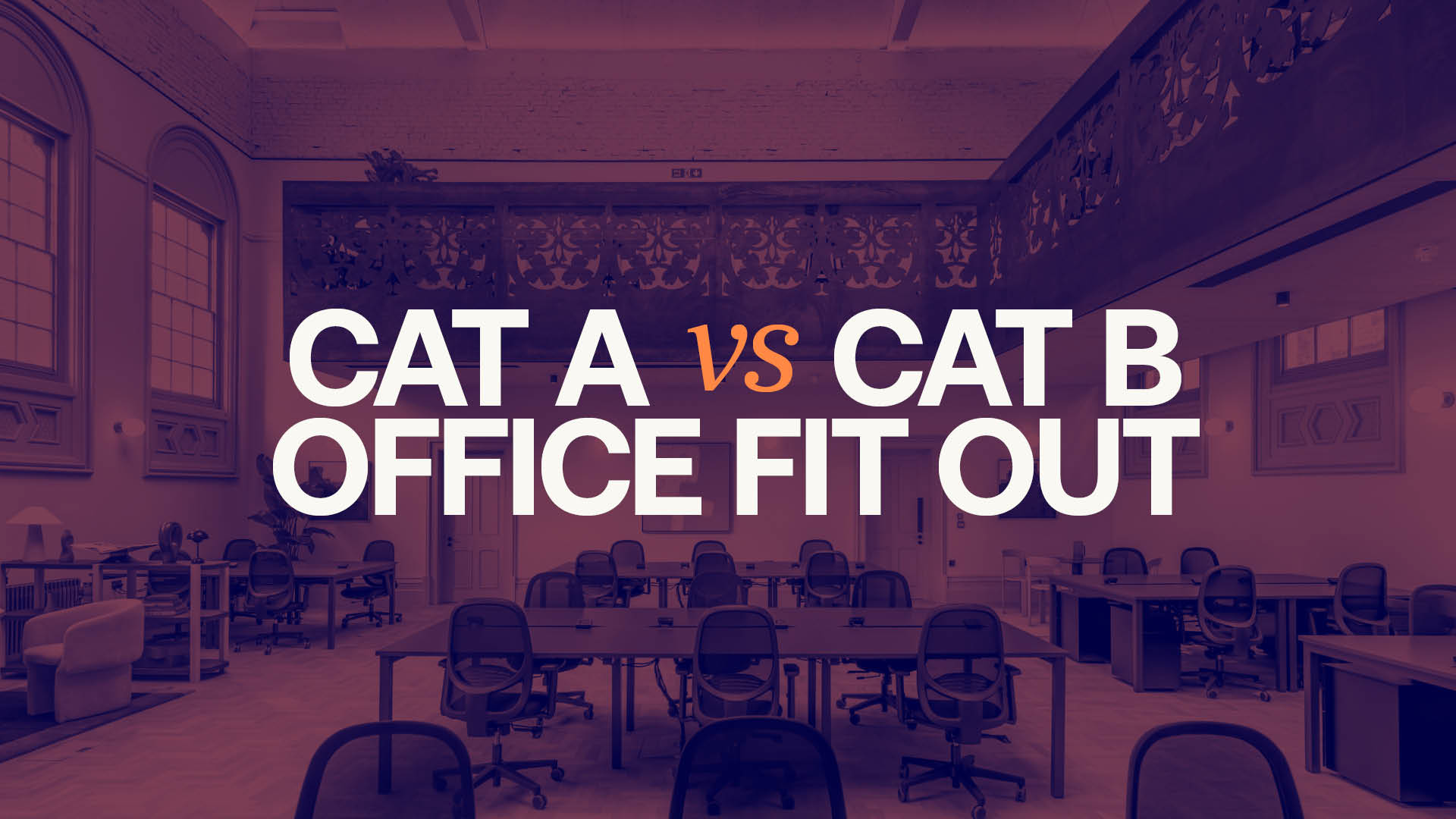 Cat a vs Cat B fit out