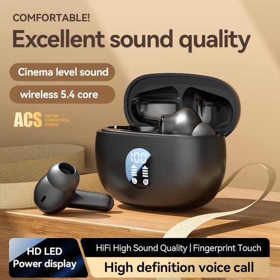 H895B Stereo Airpods TWS - HiFi Stereo Sound and Touch Control System - view 4