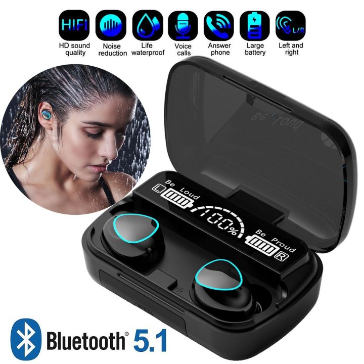 M10 Wireless Earbuds with 3500mAh Power Bank Charging Box - view 4