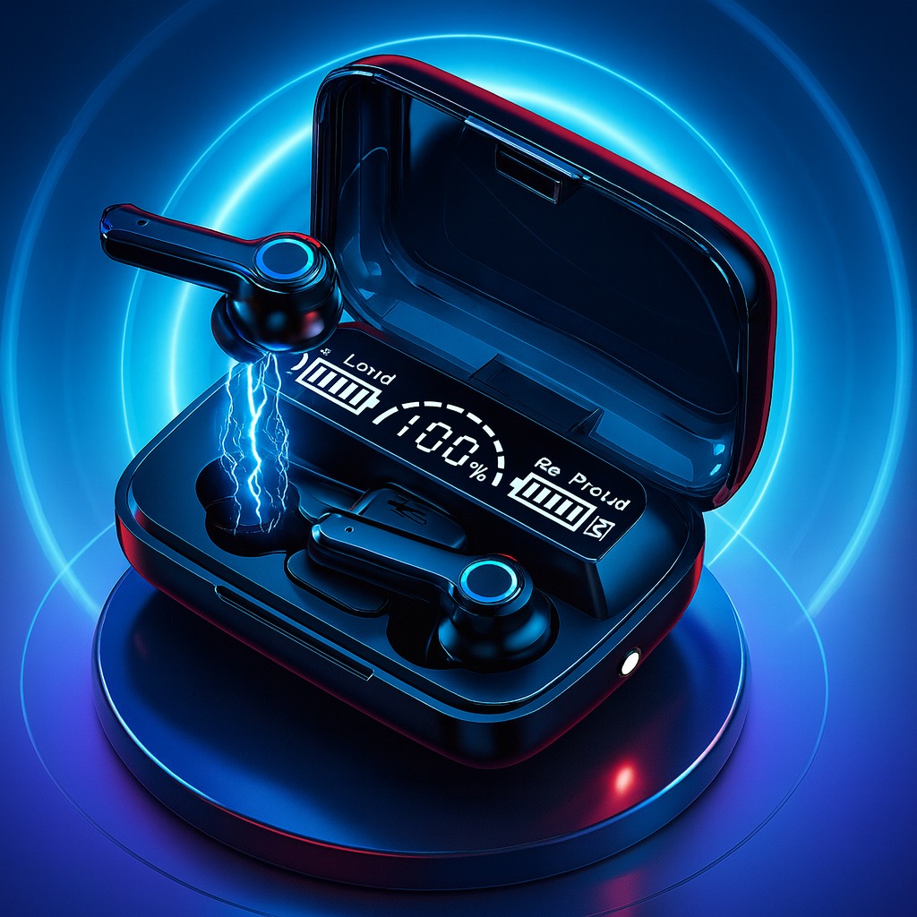 M19 TWS 5.0 Wireless Bluetoth Earphones - view 2