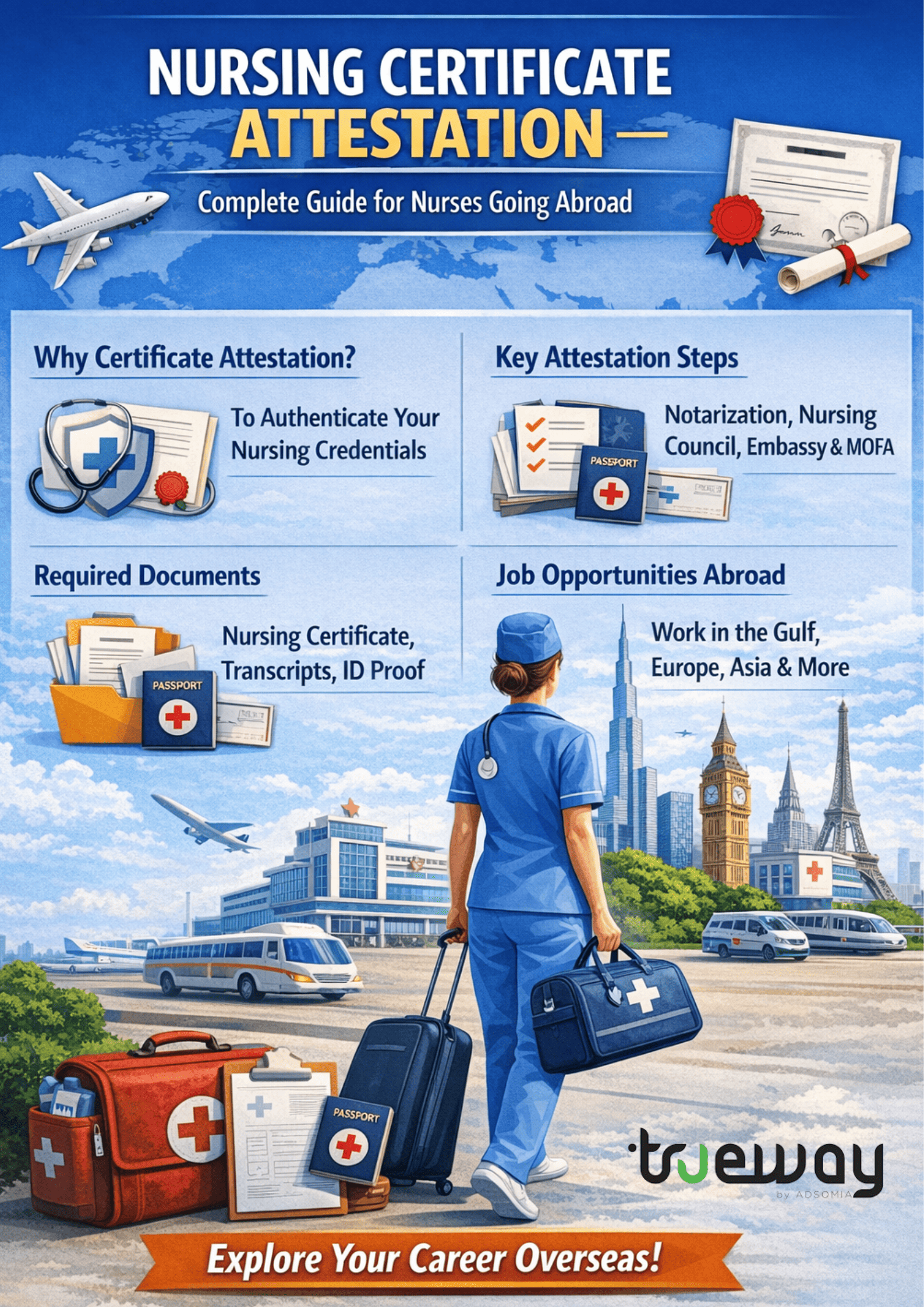 Nursing Certificate Attestation – Complete Guide for Nurses Going Abroad