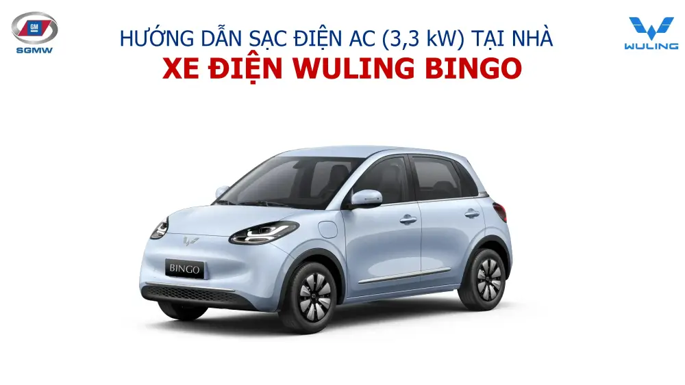 Hướng dẫn sạc xe Wuling 1