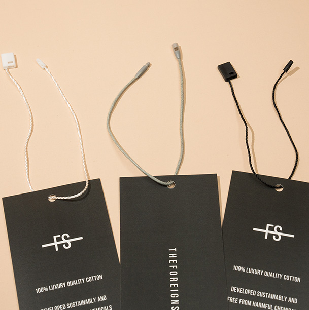 Custom Hang Tags with String for Clothing