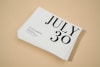 Stack of wedding save the date postcards