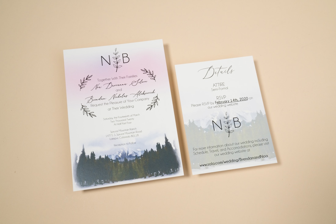 Custom invitation printing sale