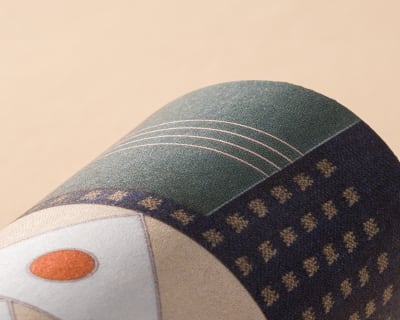 Zoomed in photo of printing on uncoated paper 