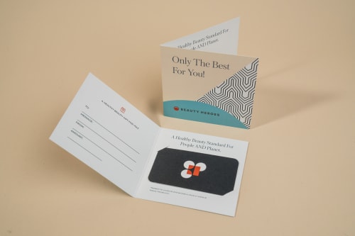 Custom Gift Card Sleeve Printing