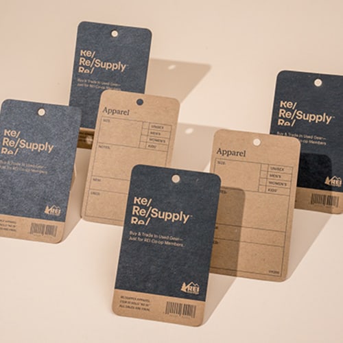 Custom sock hang tags | Clear Path Packaging