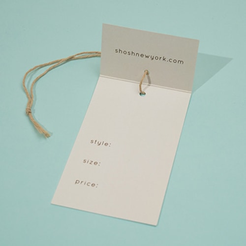 Custom Hang Tags With String - Greenerprinter