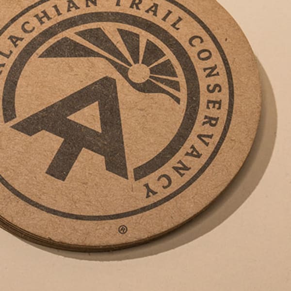 Round Appalachian Trail Conservancy business card