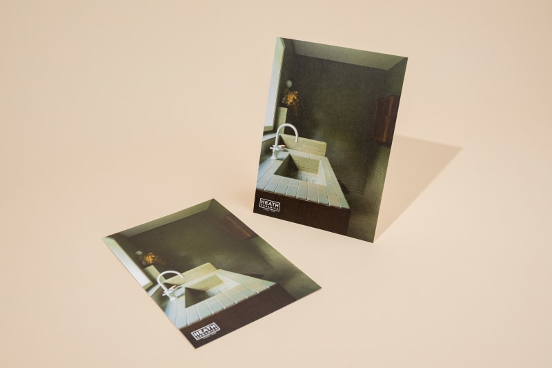 Two custom postcards