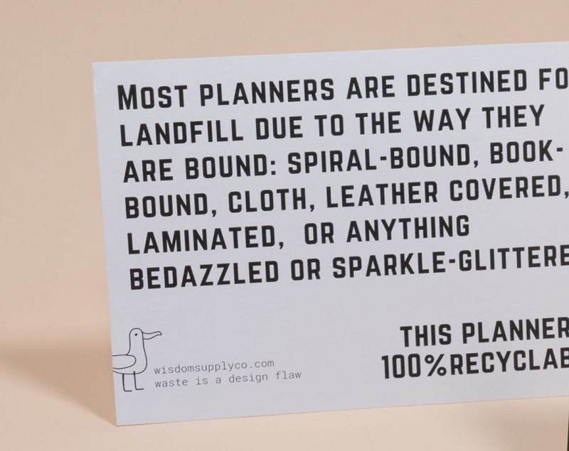 Planner info notecard